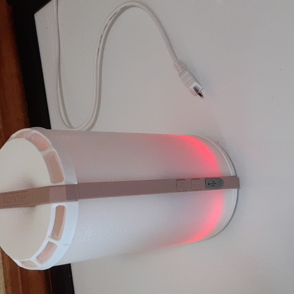 Portable for 3-6 hours, Scentsy Go, Rose Gold.
